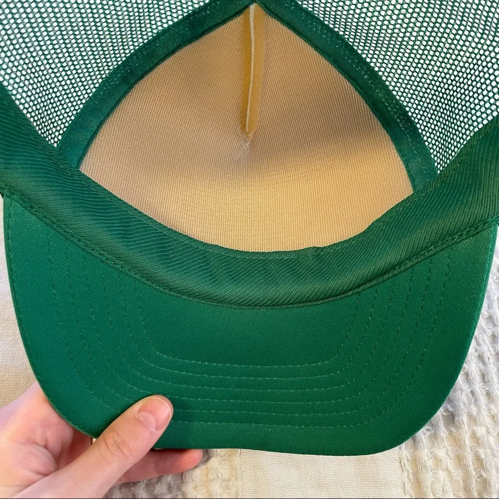 Vintage KC Crown Keep Calm and Hit a Bong Trucker SnapBack Hat